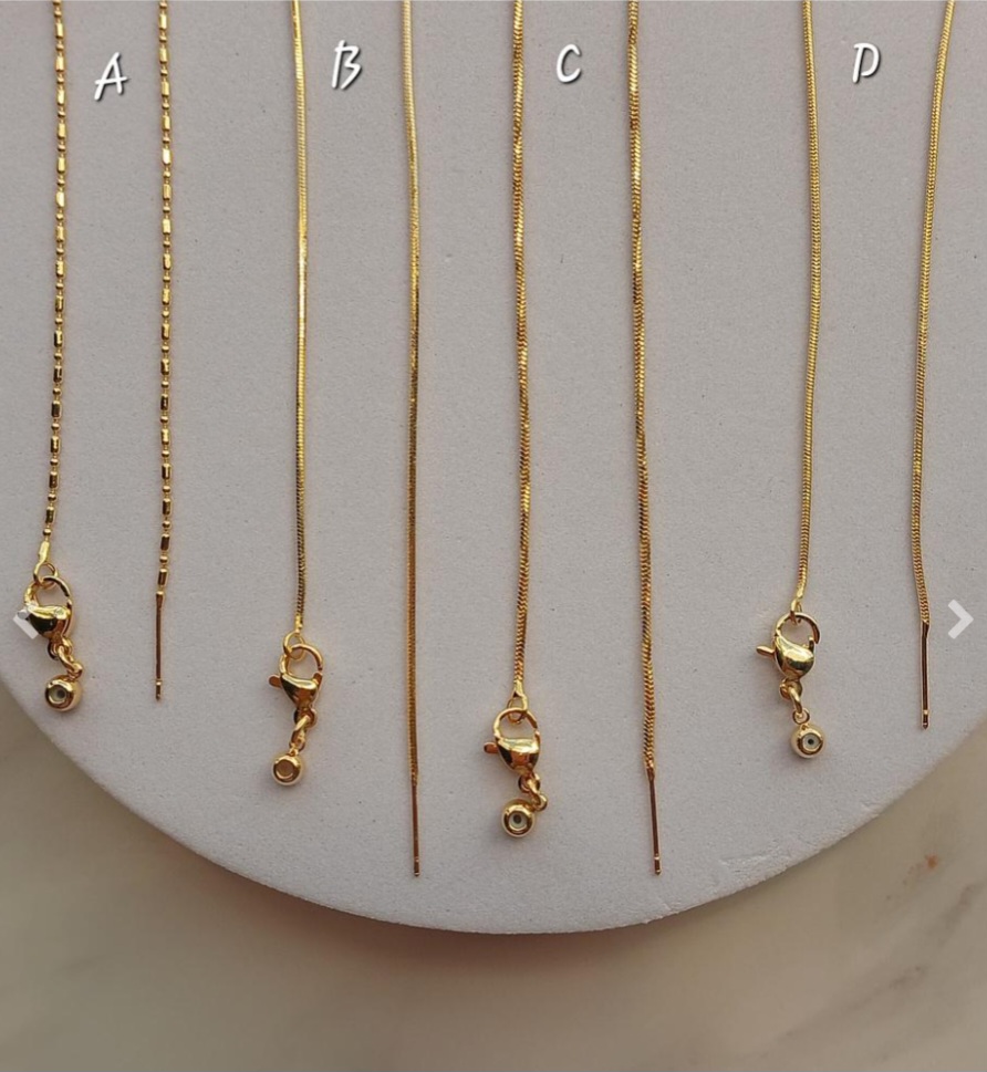 CADENAS CON PIN DE AGUJA MICROCIRCONIA