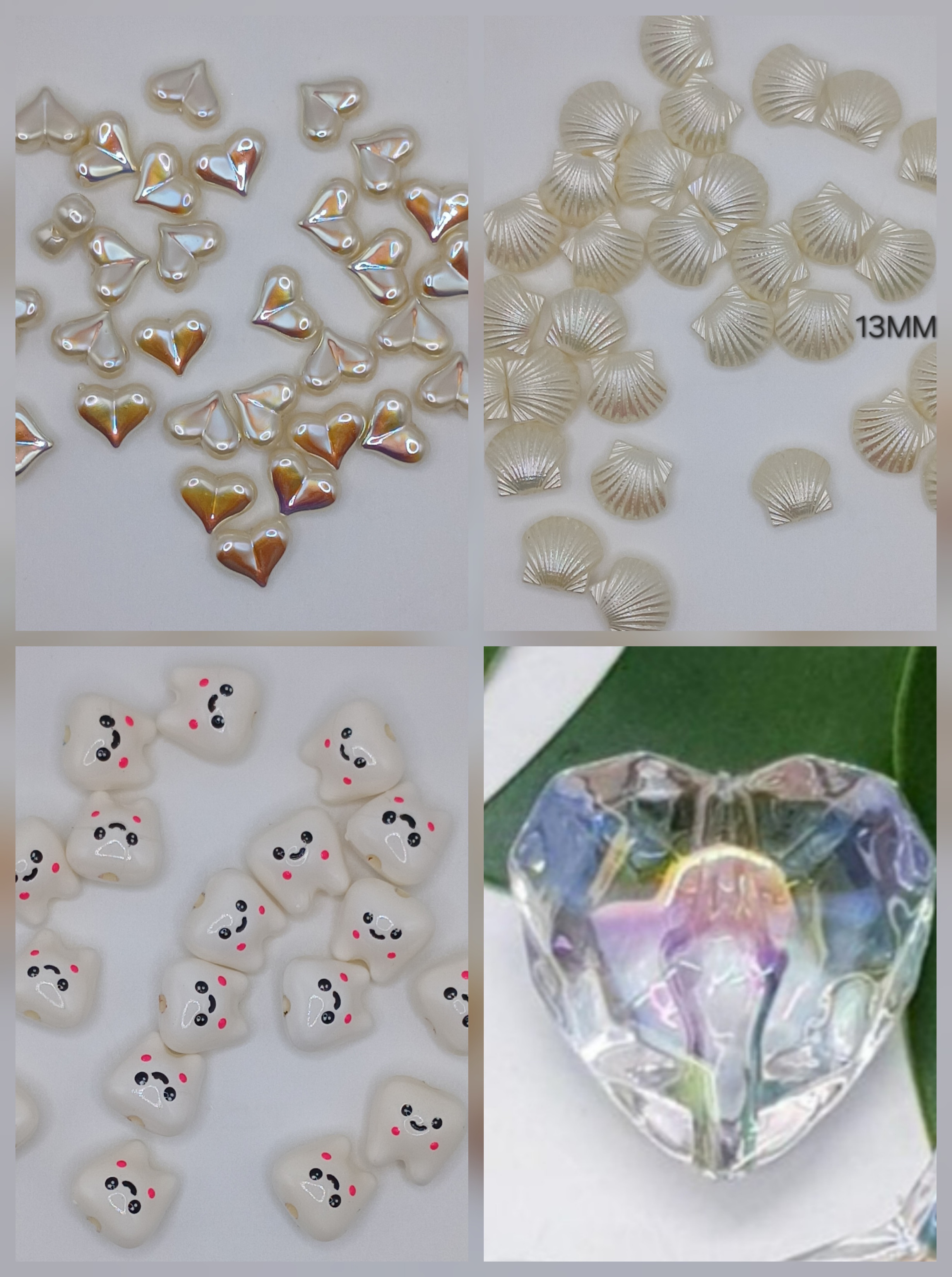 SEPARADORES ACRILICOS DE FORMAS 2PCS