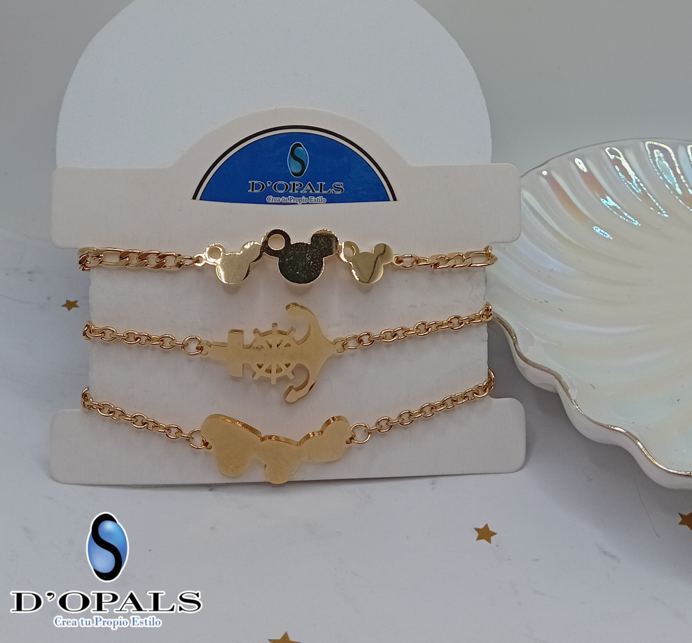 PULSERAS TERMINADAS DE ACERO