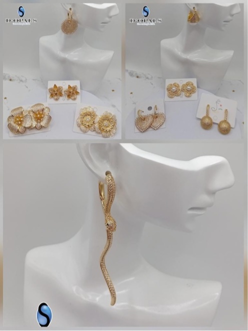 HOOPS Y ARETES DE MICROCIRCONIA