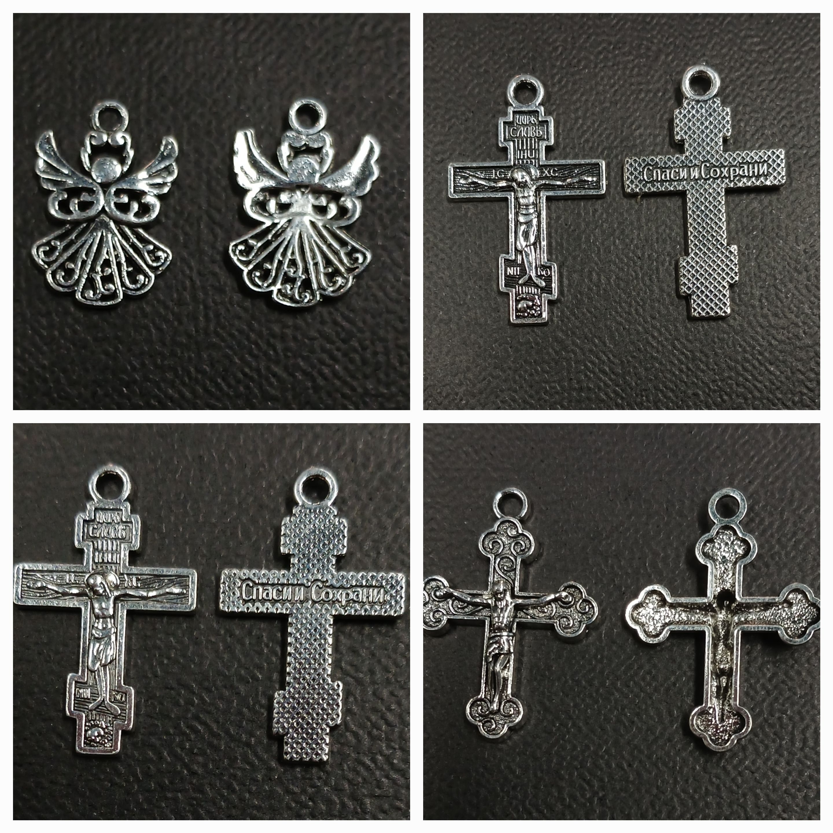 DIJES RELIGIOSOS VARIOS DE PEWTER