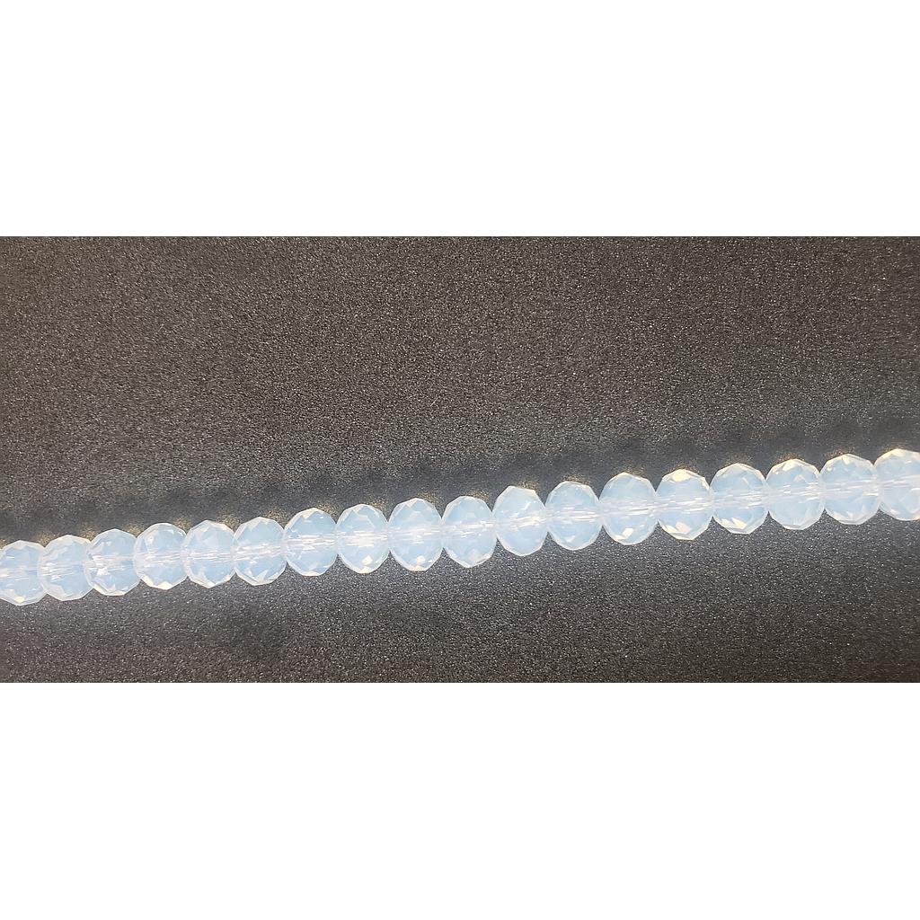 CRISTAL RONDEL CELESTE OPALO 8MM