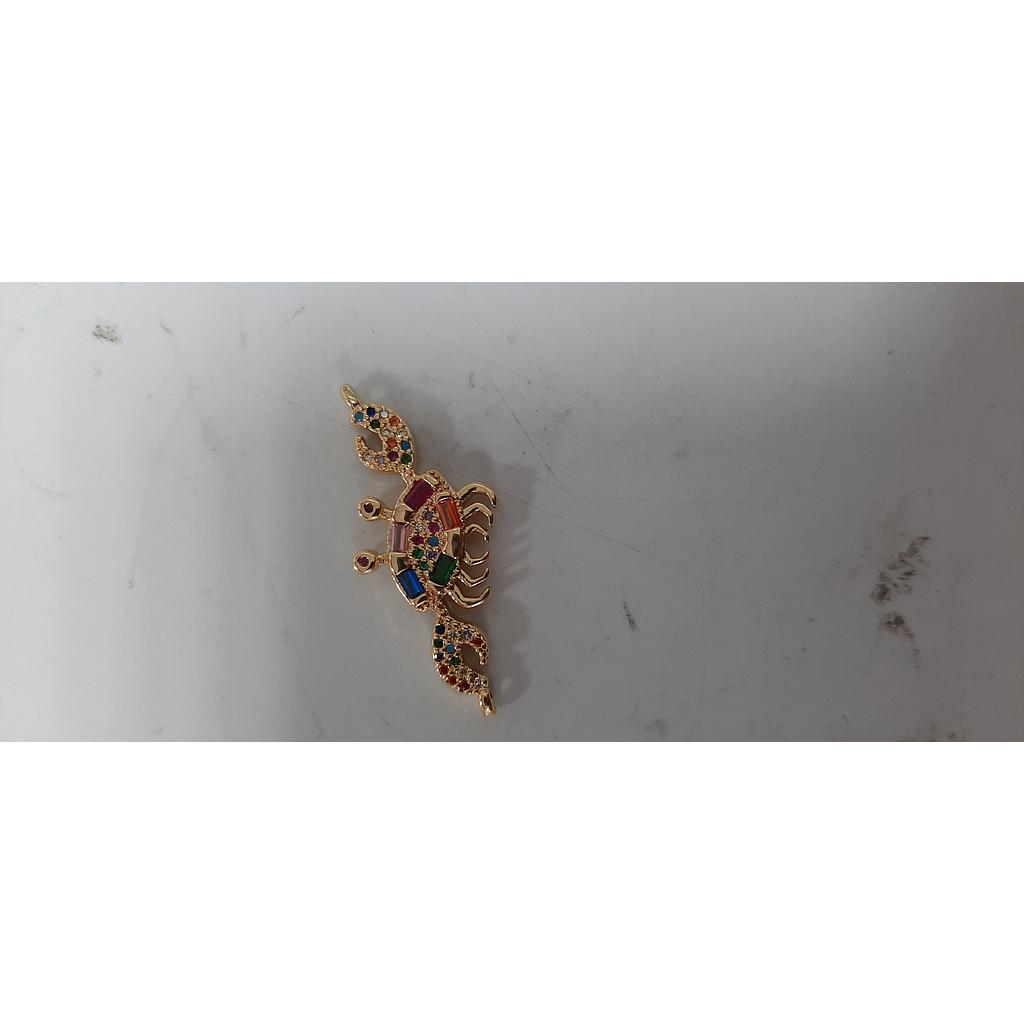 DIJE CANGREJO MICROCIRCON 