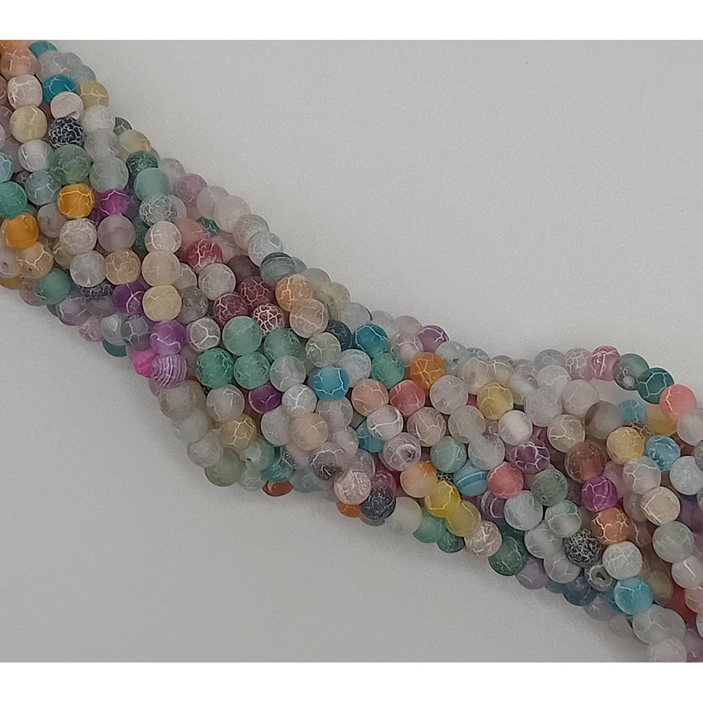 PIEDRAS AGATA MULTI 4MM