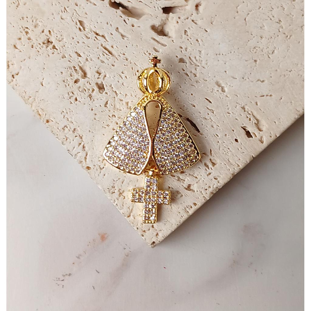 DIJE VIRGEN SUYAPA MICROCIRCONIA 20MM