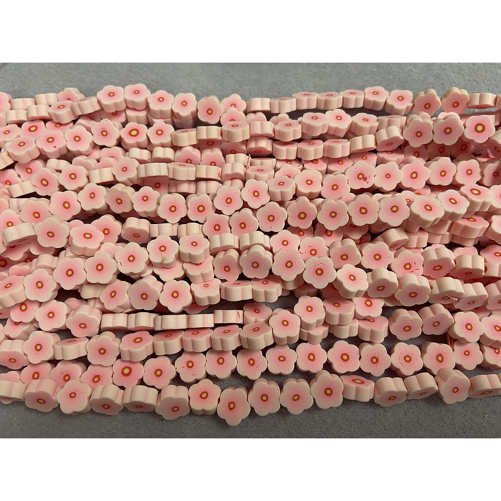 FIMO FLOR ROSADO