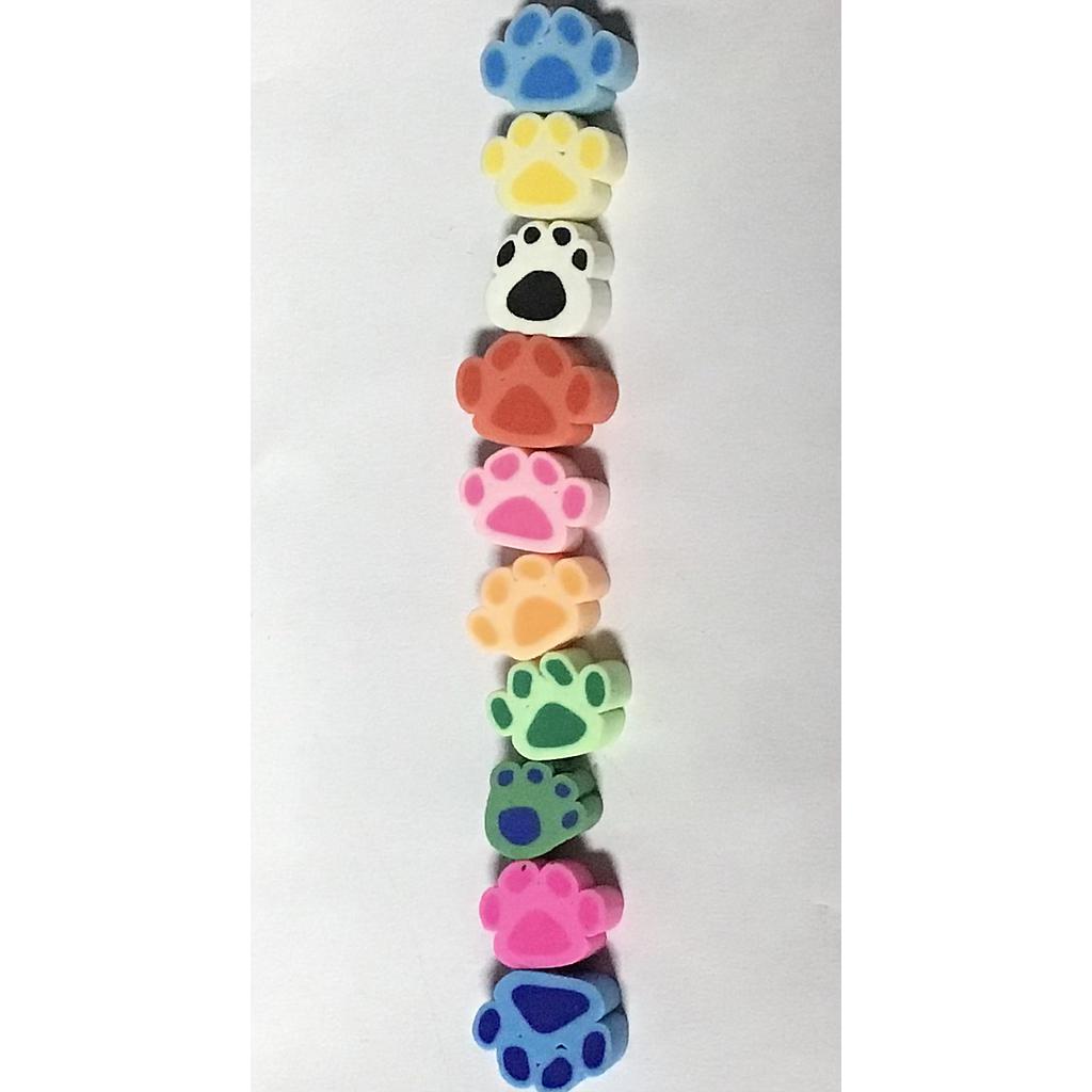 FIMO HUELLITA MULTICOLOR RISTRA 40PCS