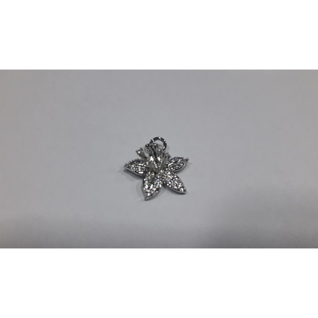 DIJE FLOR ORQUIDEA MICROCIRCONIA