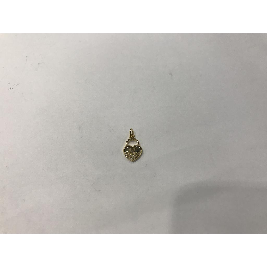DIJE CORAZON MICROCIRCONIA