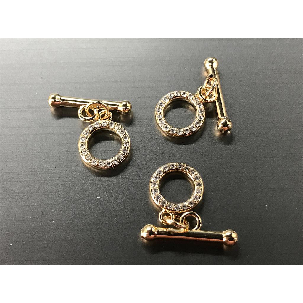 BROCHE ARGOLLA PALITO ELECTROENCHAPADO