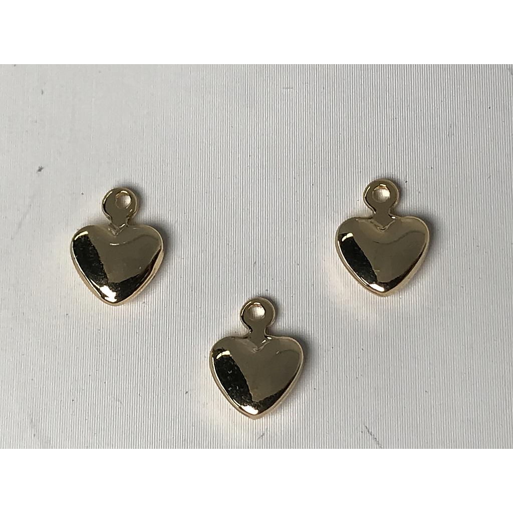DIJE CORAZON 8MM ELECTROENCHAPADO
