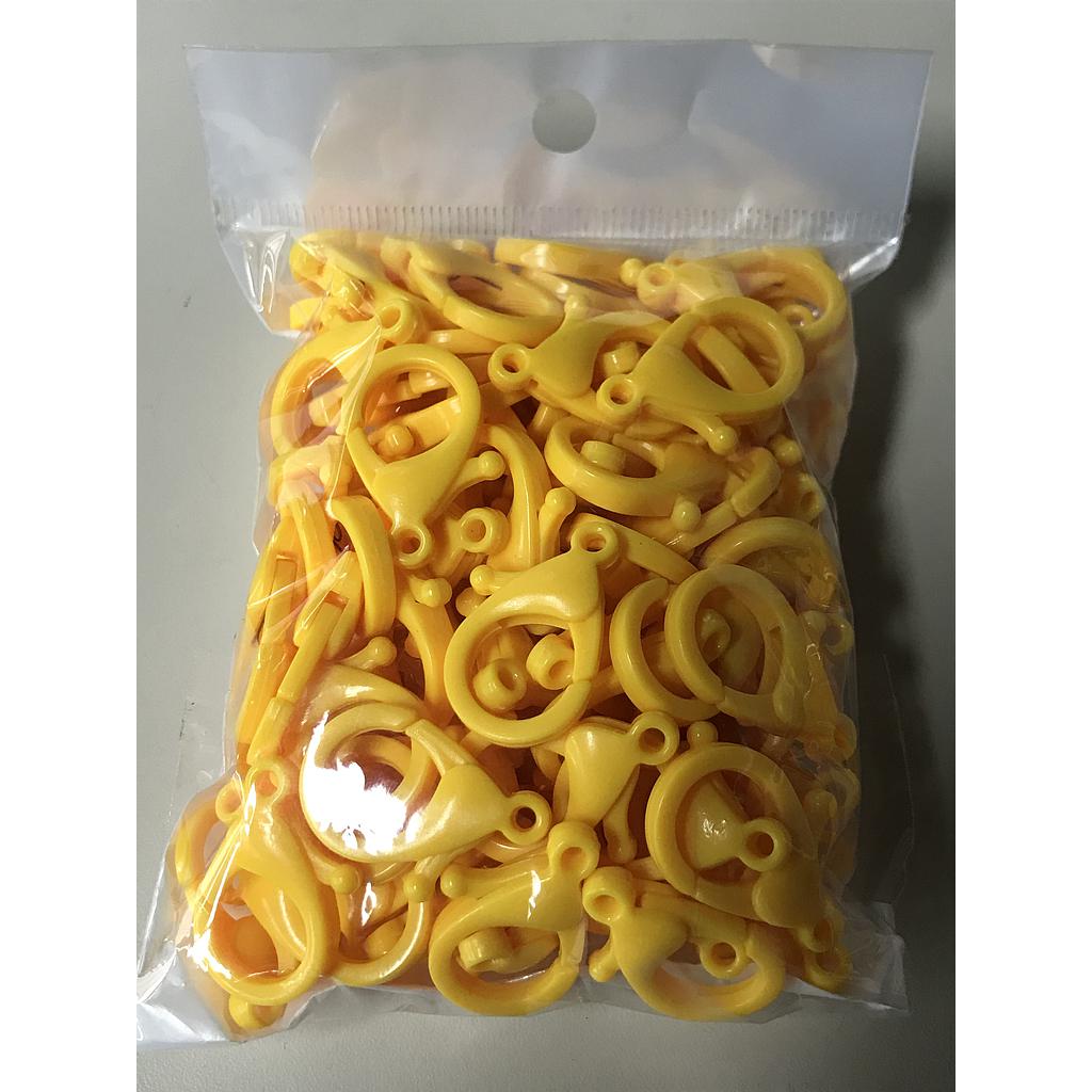 BROCHE ACRILICO 100PCS 25MM