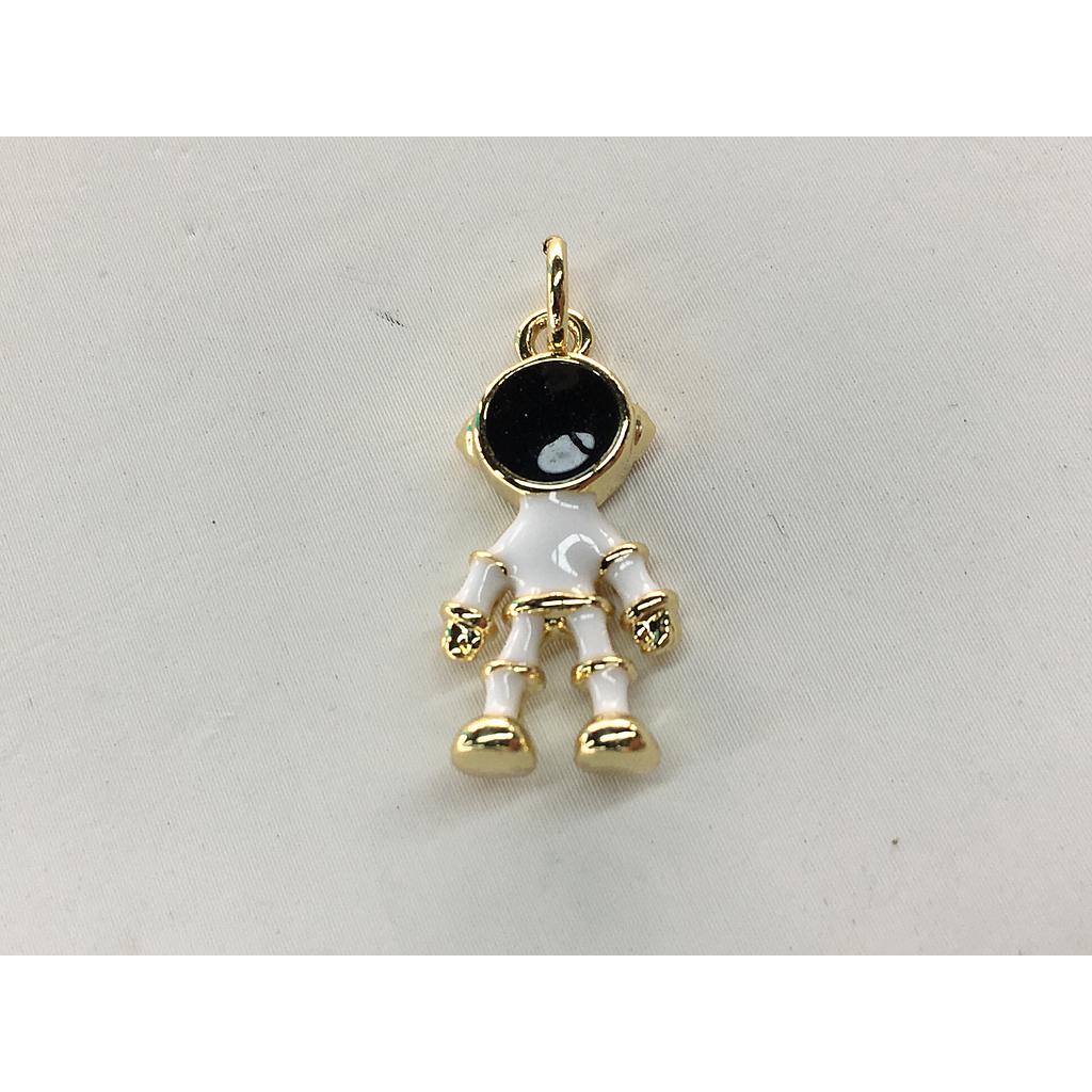 DIJE ASTRONAUTA 22MM MICROCIRCONIA