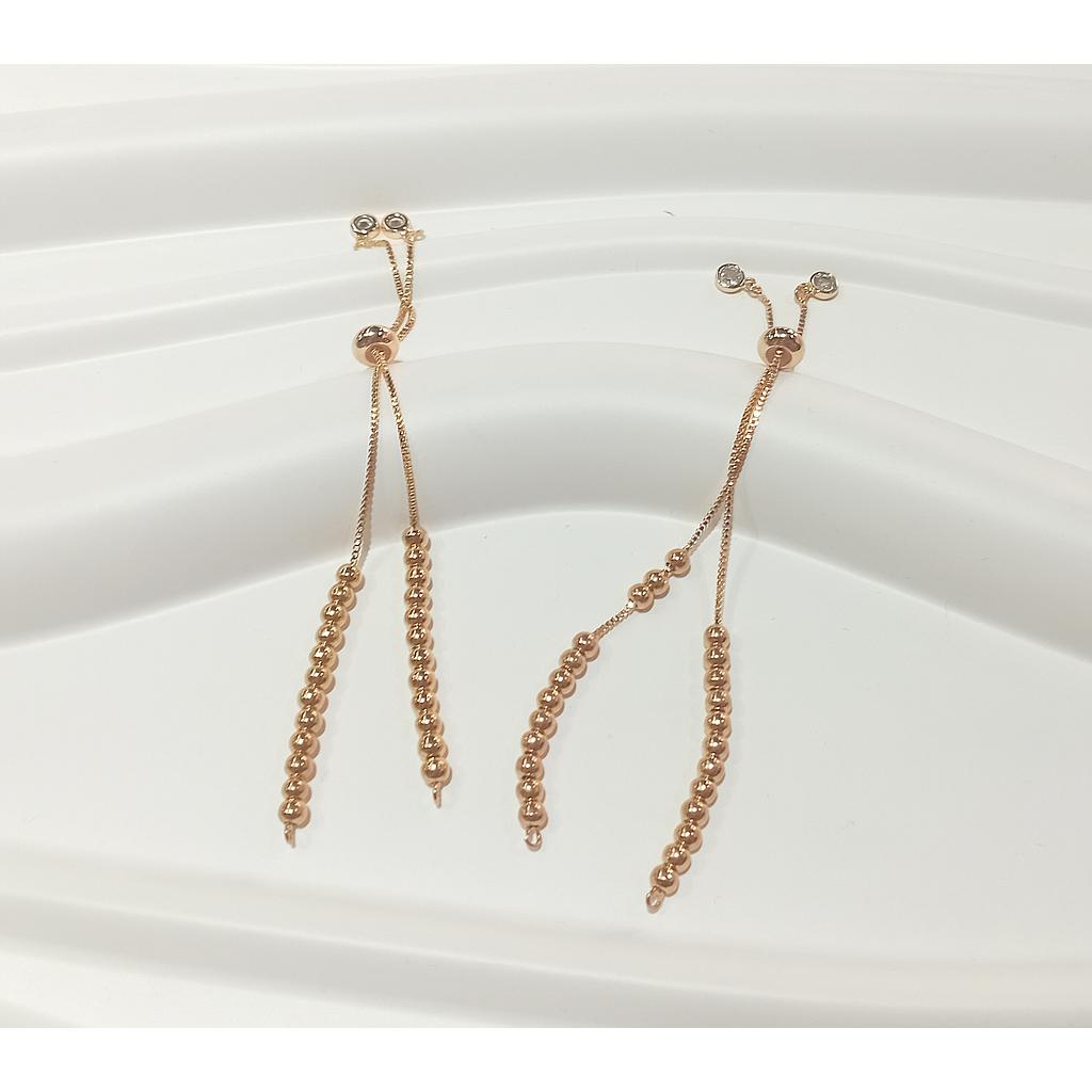 FAJA CORREDIZA CON SEPARADOR Y CRISTAL ELECTROENCHAPADO