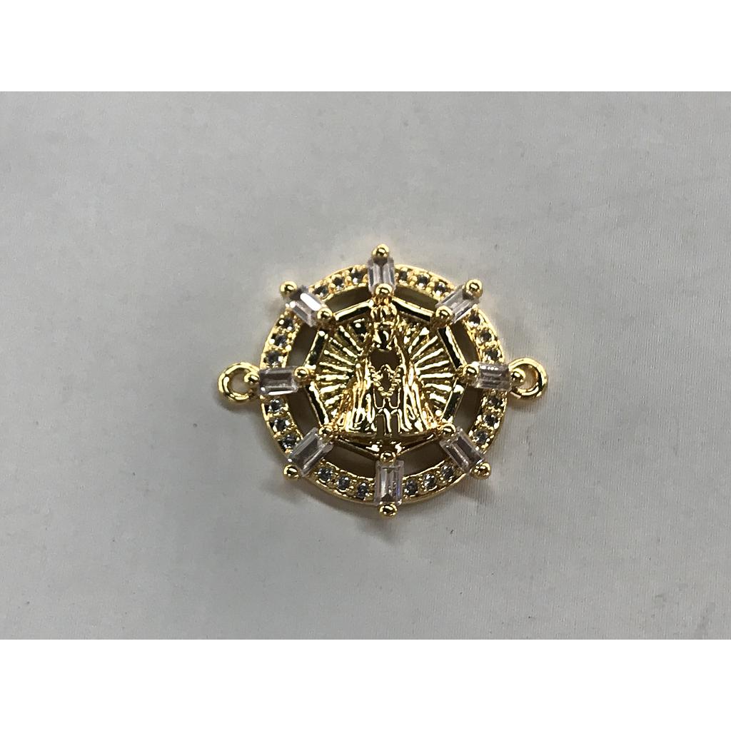 DIJE VIRGEN DE SUYAPA MICROCIRCONIA