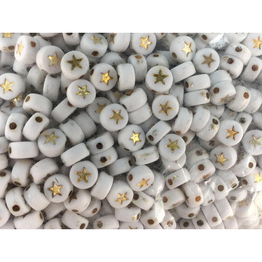 SEPARADOR ACRILICO ESTRELLA 4X7MM PAQUETE 500GRS