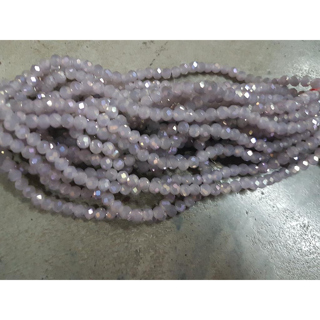 CRISTAL RONDEL LILA AB 4MM
