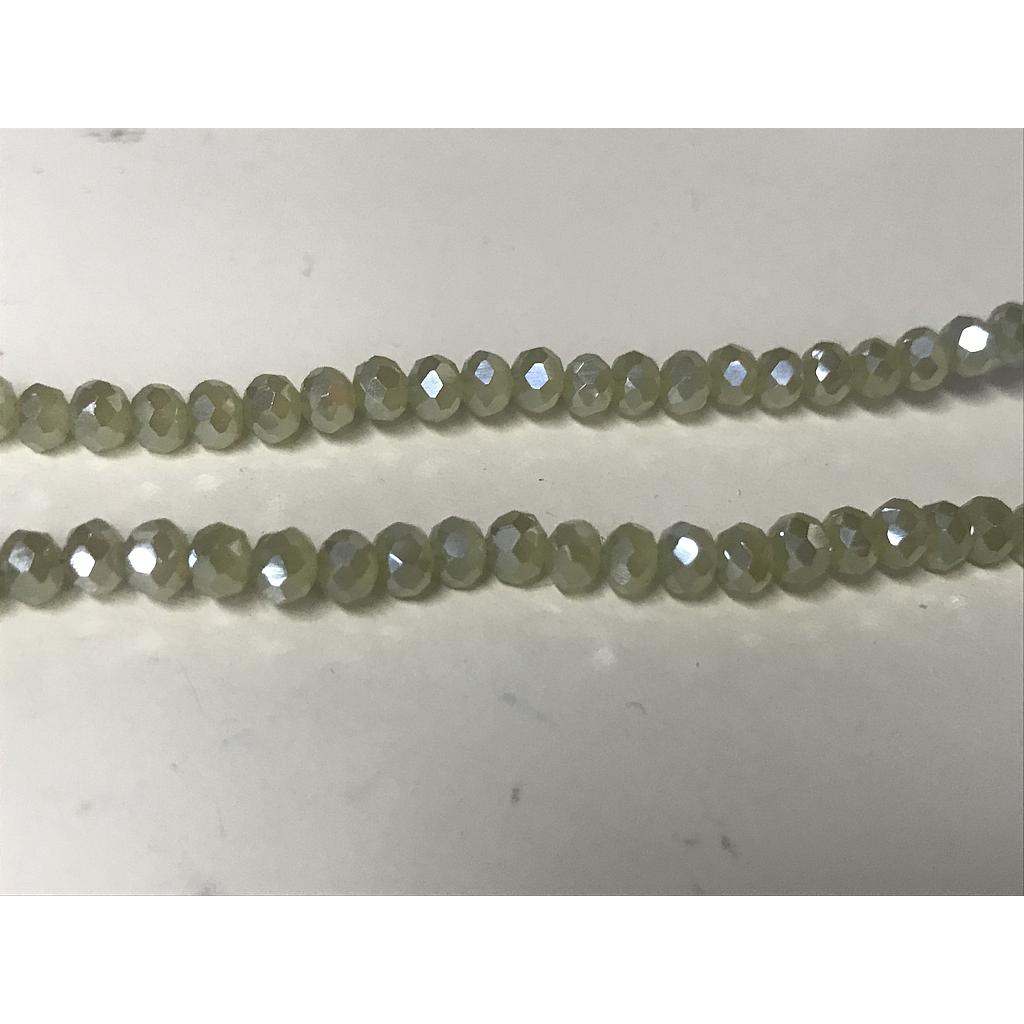 CRISTAL RONDEL BEIGE OSCURO 4MM