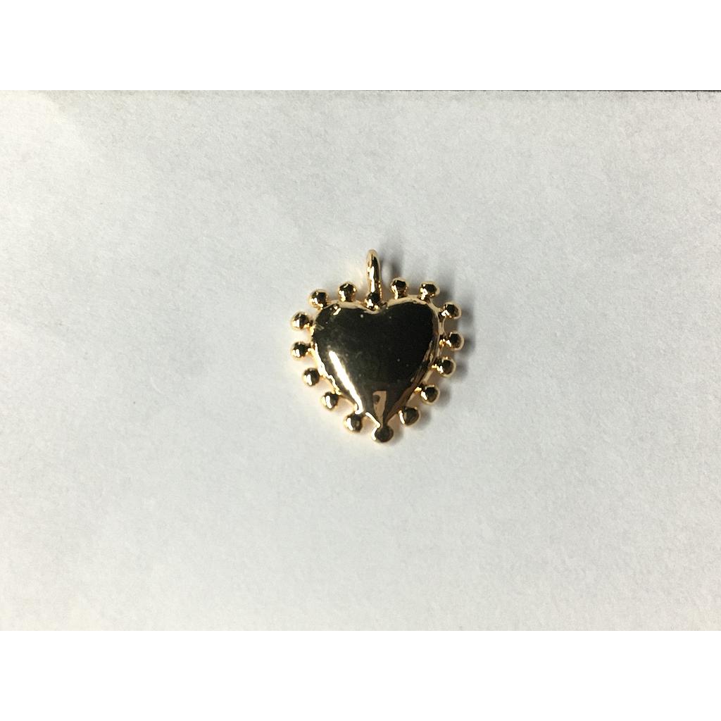 DIJE CORAZON ELECTROENCHAPADO