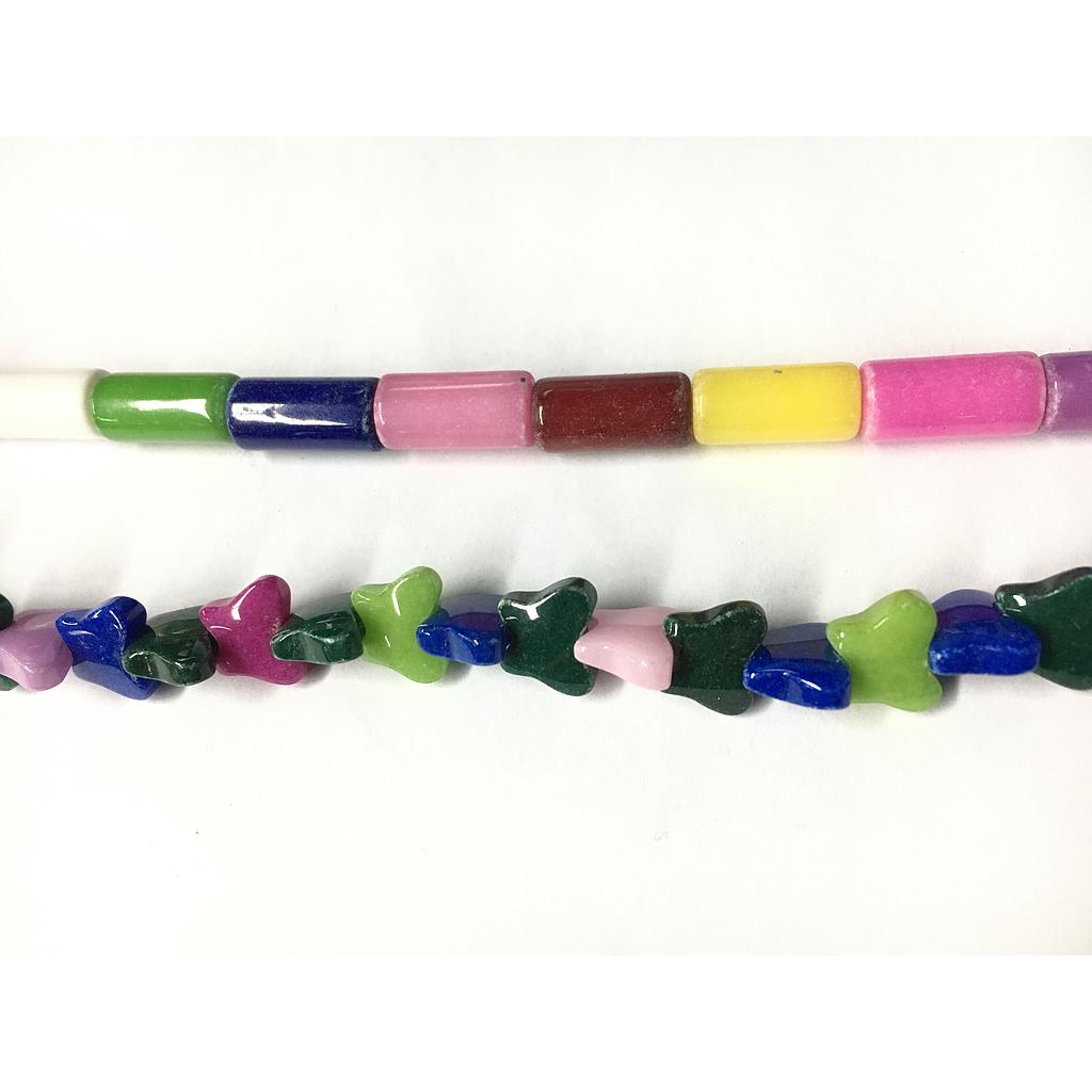 PIEDRA JADE MULTICOLOR FORMAS