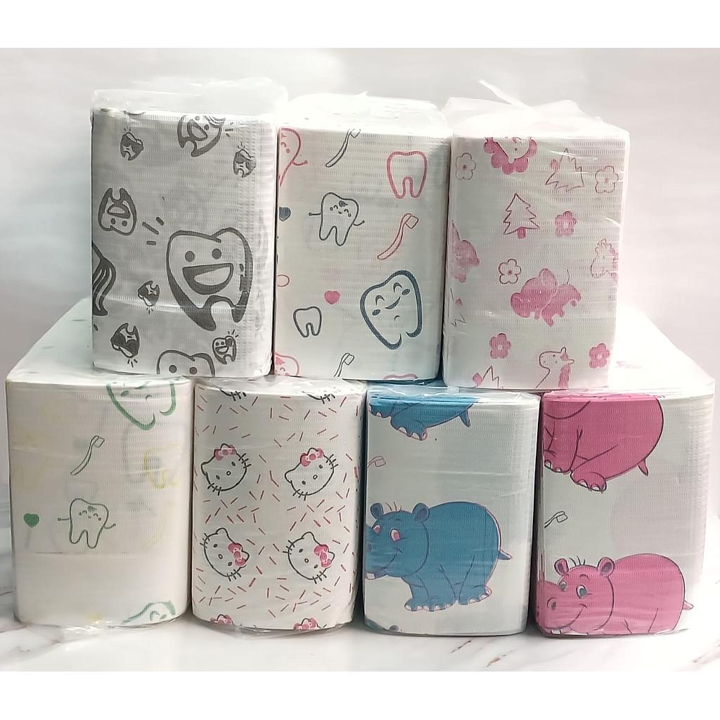 PAQUETE DE BABEROS 125pcs