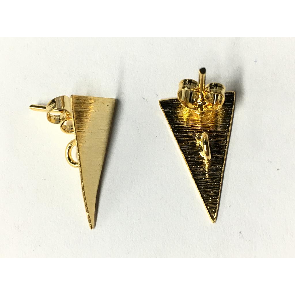 PATENTES TRIANGULARES 12X20MM GOLDFIELD