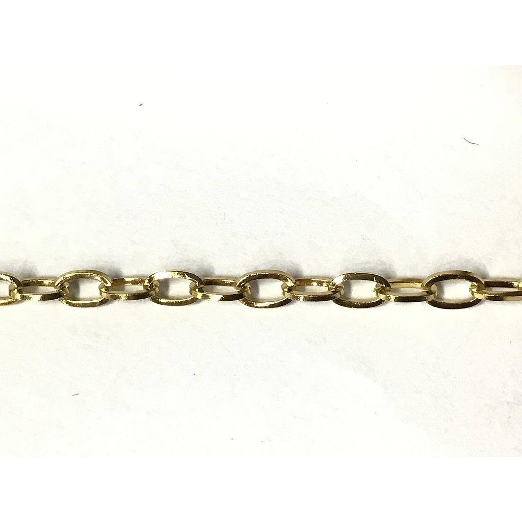 CADENA DE ACERO OVALADA 0.8MM