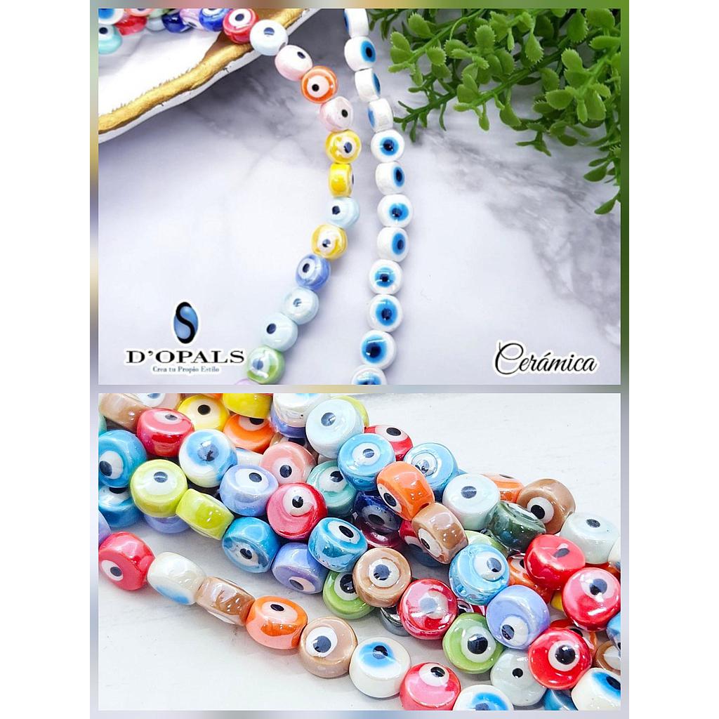 CERAMICA OJO TURCO 8MM