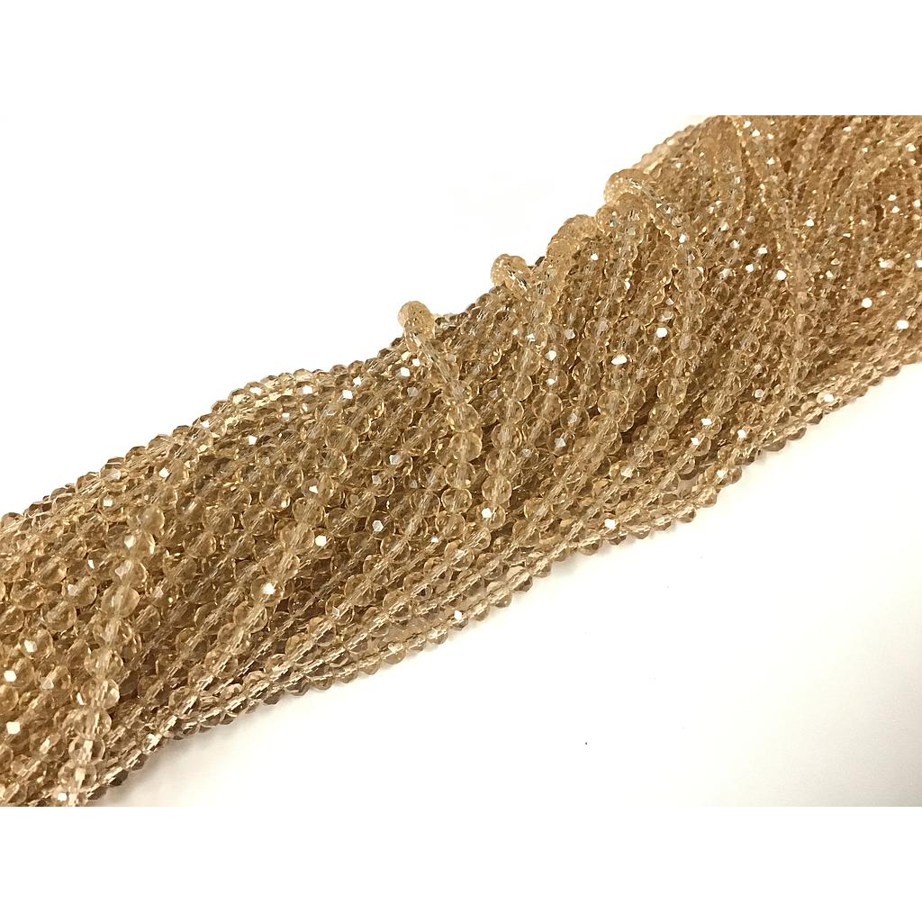 CRISTAL RONDEL CAFE CLARO 3MM