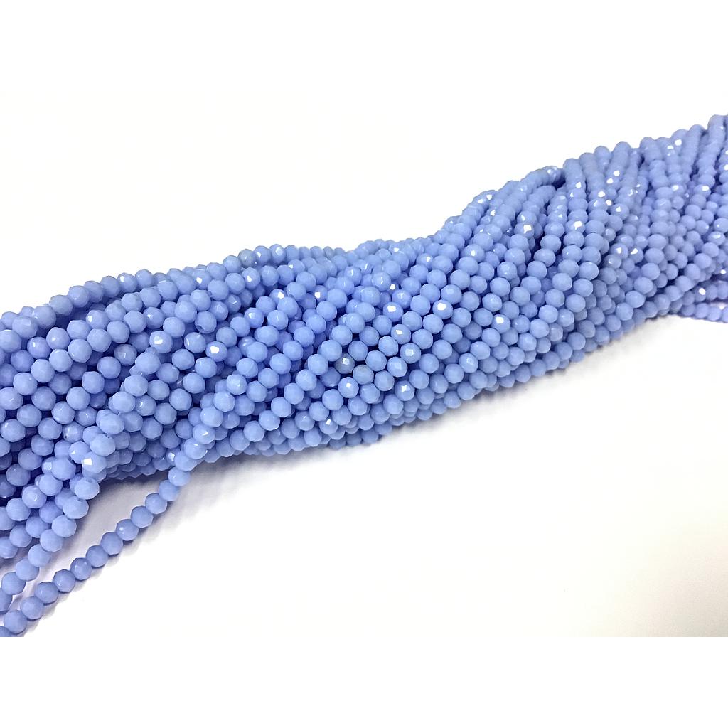 CRISTAL RONDEL AZUL CENIT 3MM