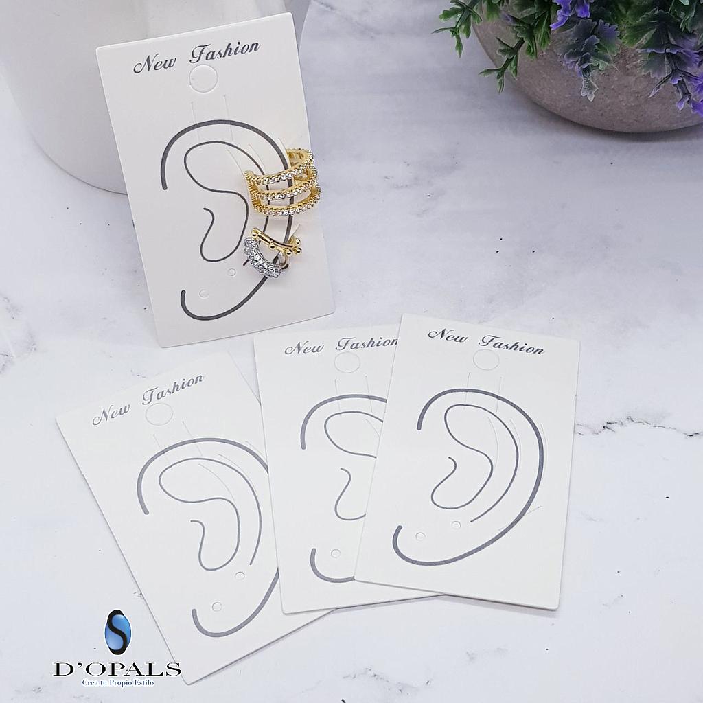 CARTON EXHIBIDOR EARCUFF 50PCS