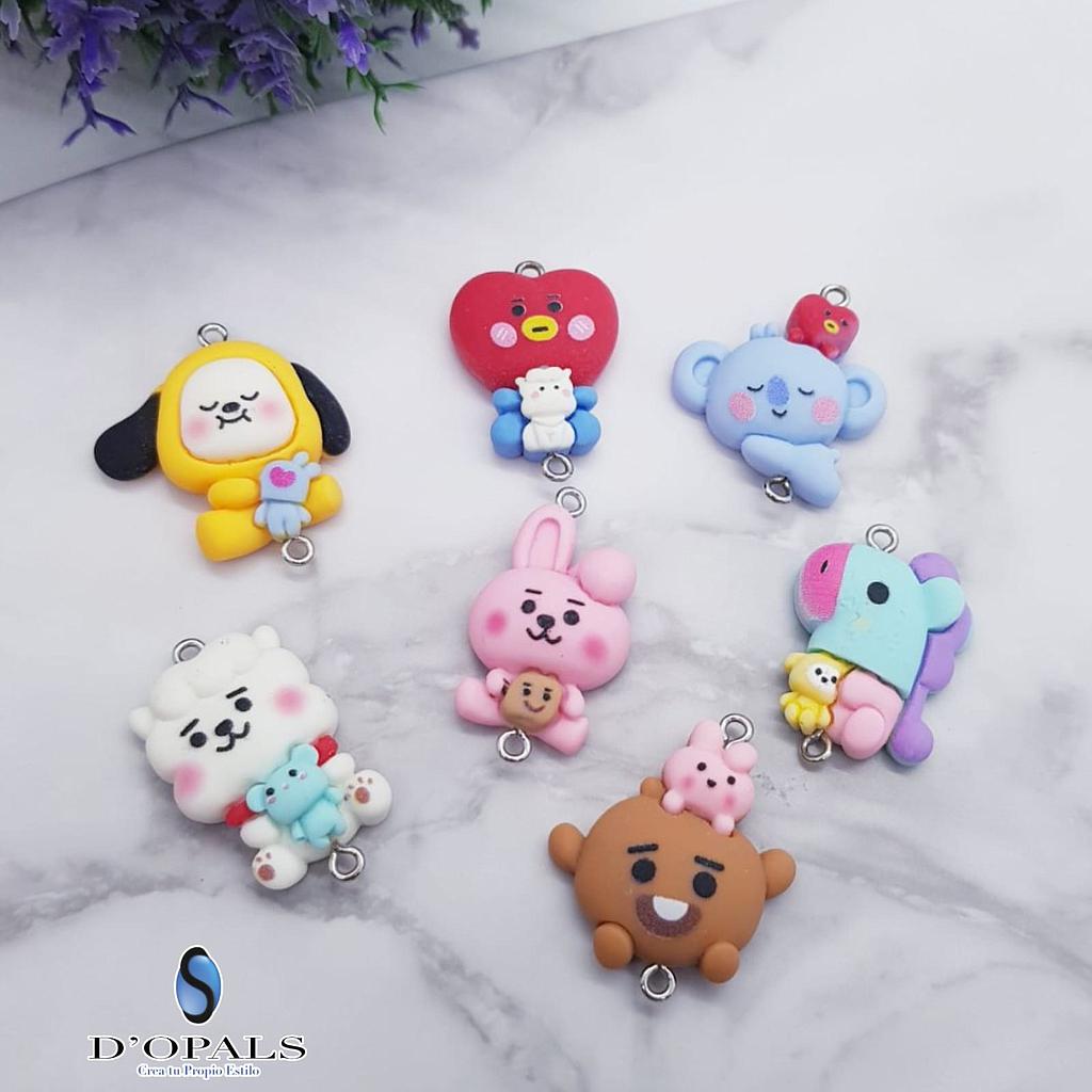 DIJES BTS DOBLE ARGOLLA  ACRILICO