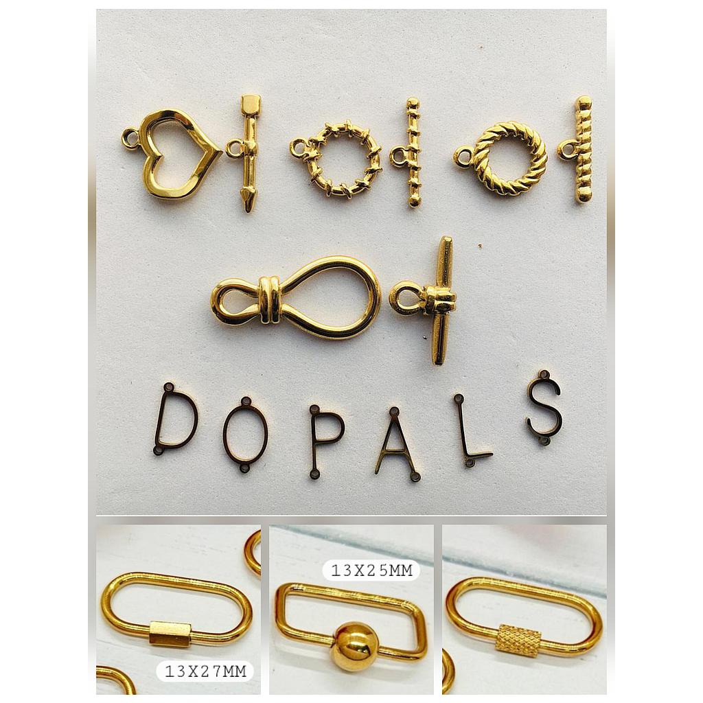 BROCHES VARIOS ACERO