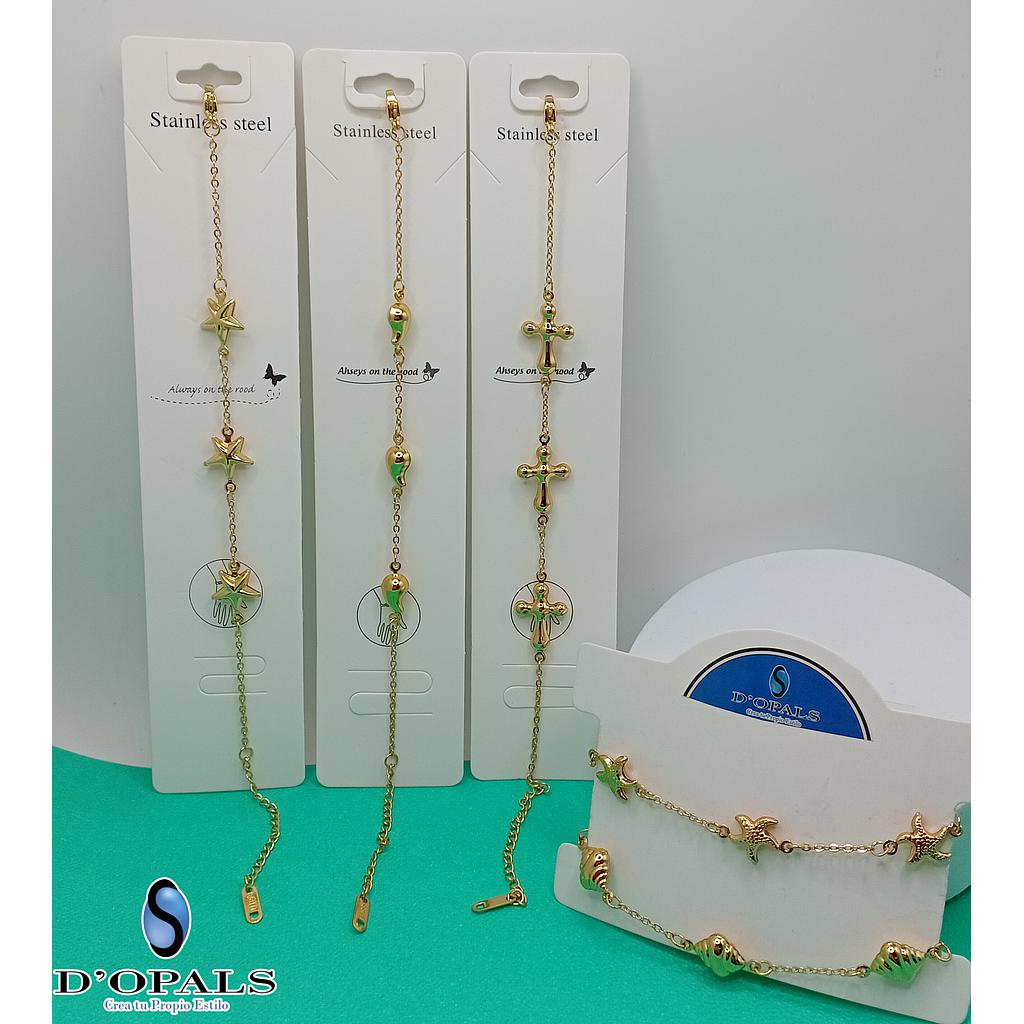 PULSERAS TERMINADAS DE ACERO