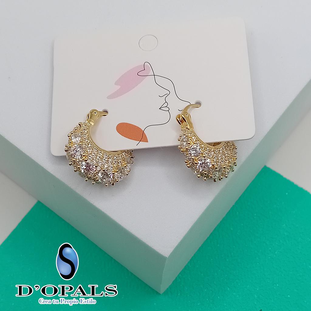 HOOPS Y ARETES DE MICROCIRCONIA