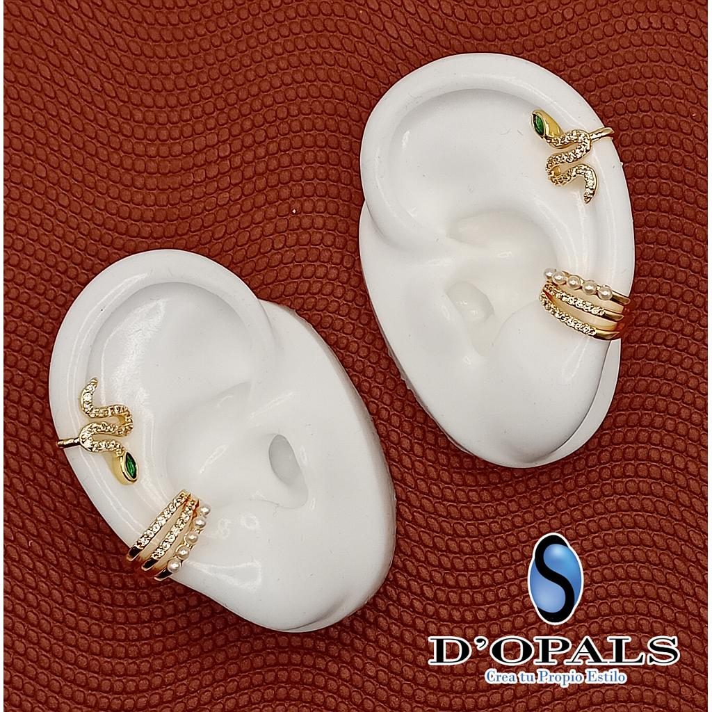 EAR CUFF DE MICROCIRCONIA