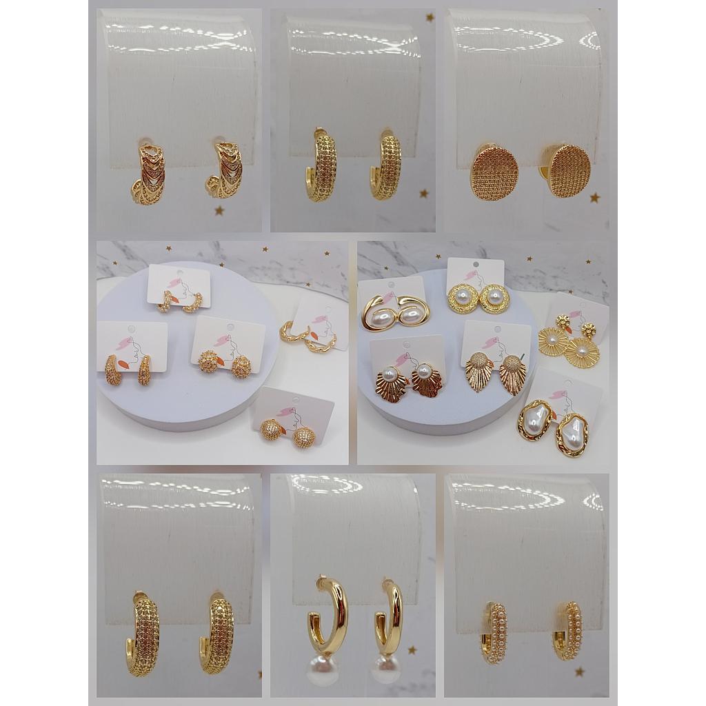 HOOPS Y ARETES DE MICROCIRCONIA