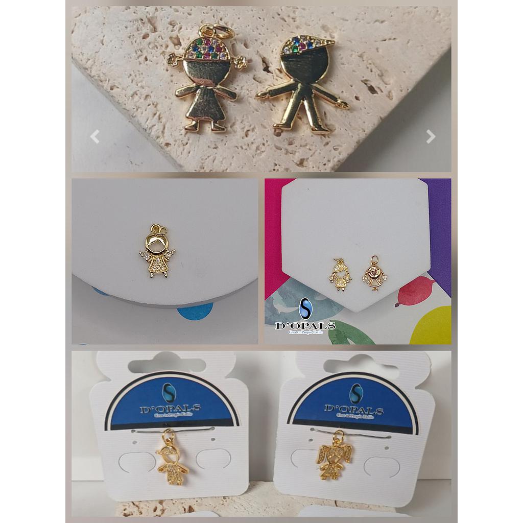 DIJE DE NIÑOS MICROCIRCONIA