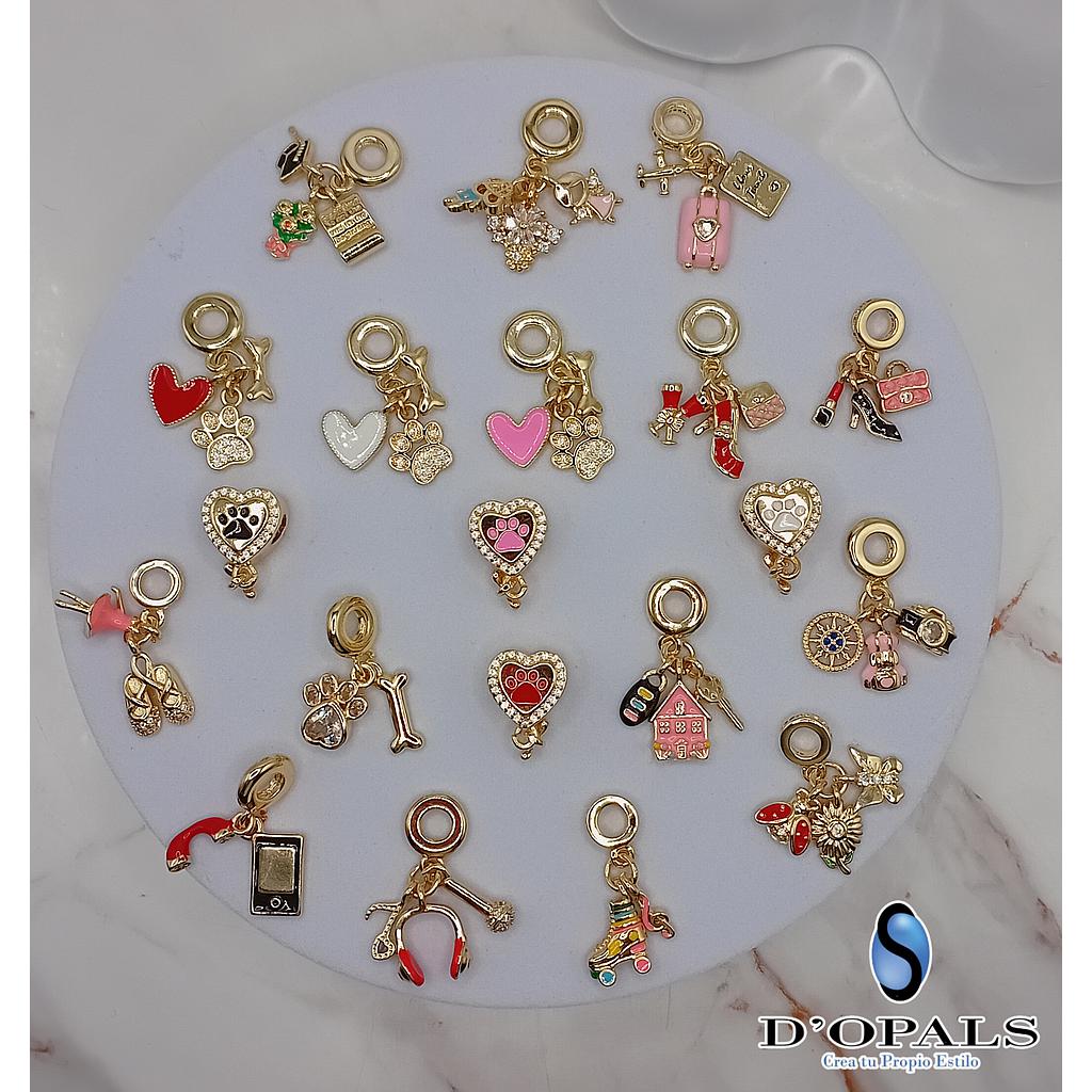 CHARMS VARIOS DE MICROCIRCONIA