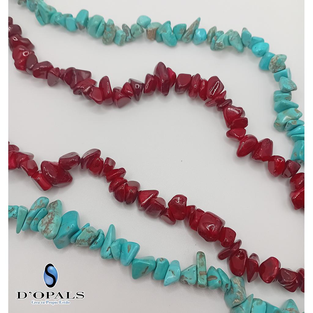 PIEDRA TURQUESA CHIPS 8-12MM