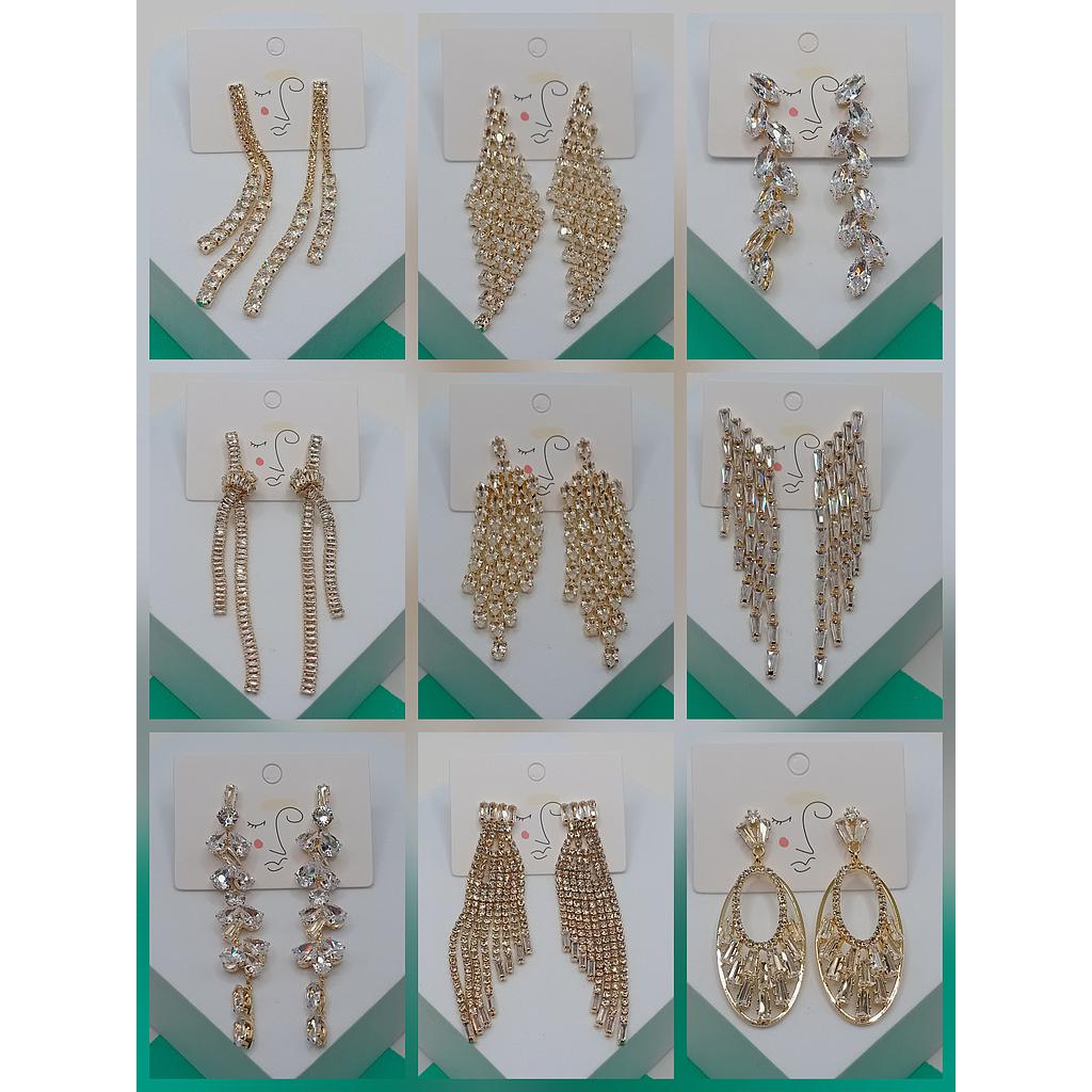 ARGOLLAS Y ARETES DE MICROCIRCONIA