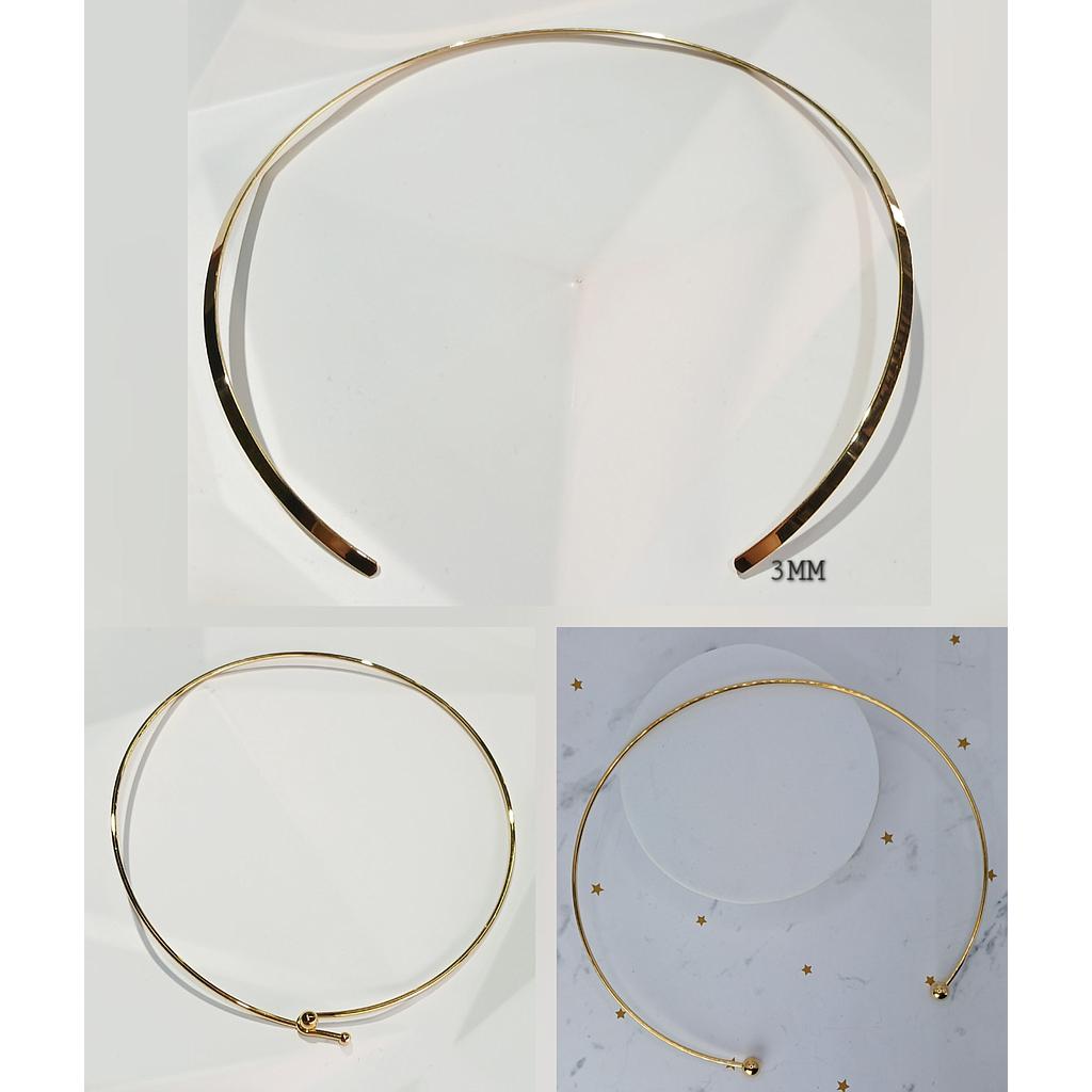 COLLAR OMEGA DE ACERO