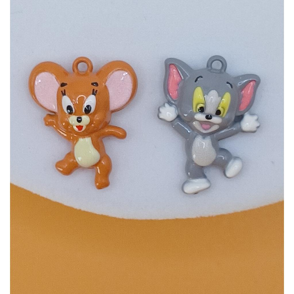 DIJES DE TOM Y JERRY ENAMEL 2PCS