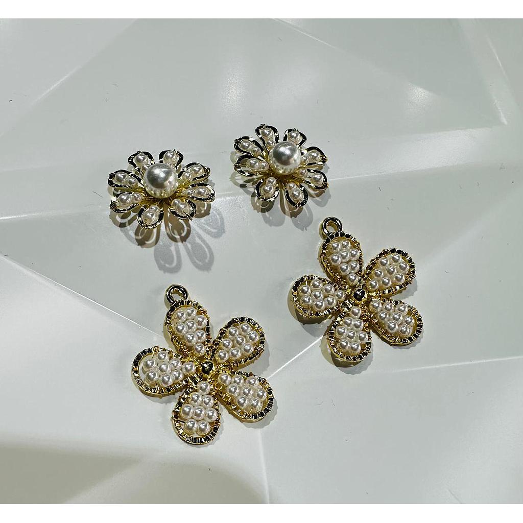 ACCESORIOS DE PERLA ACRILICA