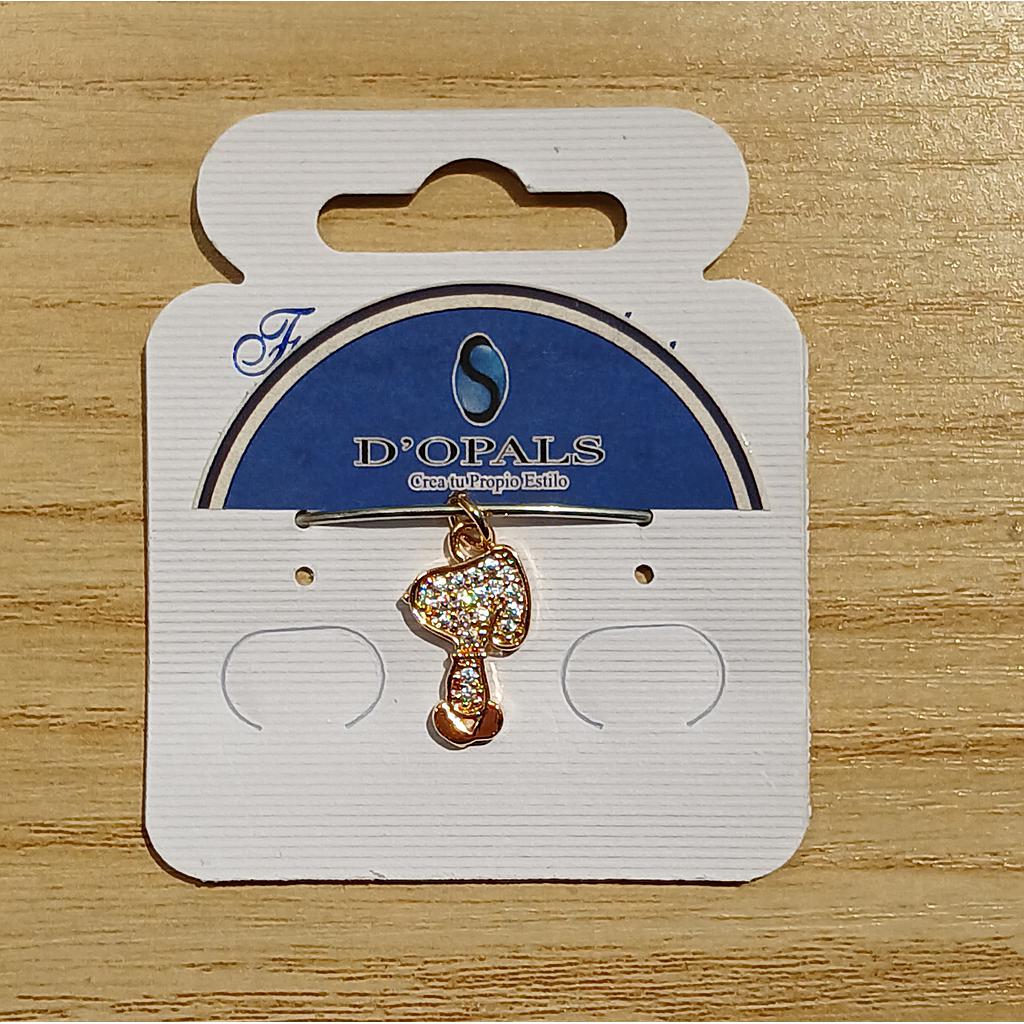 DIJE SNOOPY MICROCIRCONIA