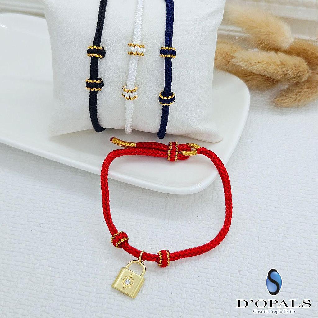 PULSERA DE HILO AJUSTABLE TERMINADA