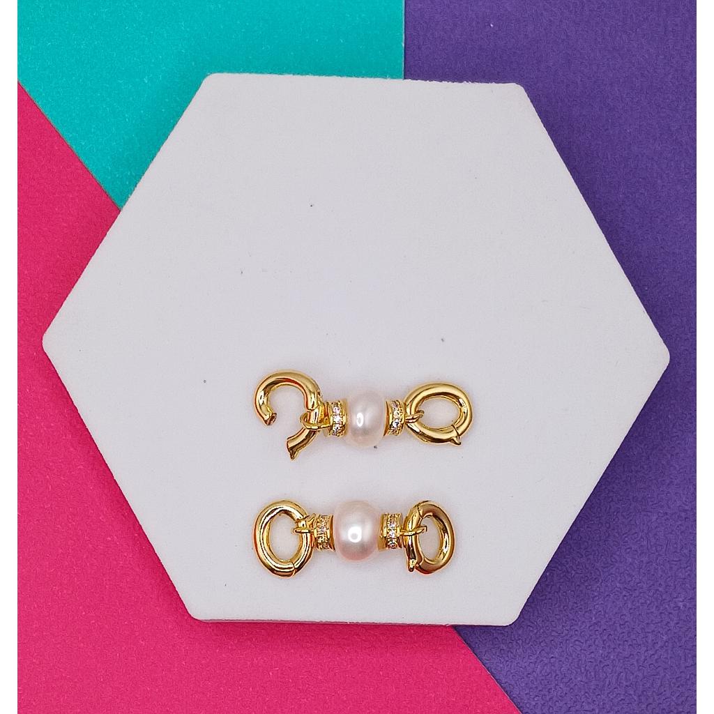 BROCHE Y DIJE CON PERLA DE MICROCIRCONIA