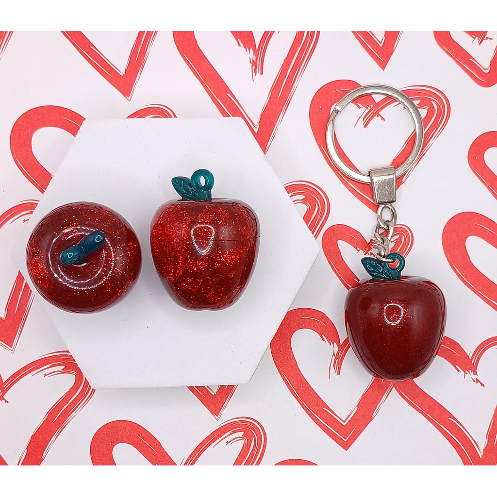 DIJE ACRILICO DE MANZANA