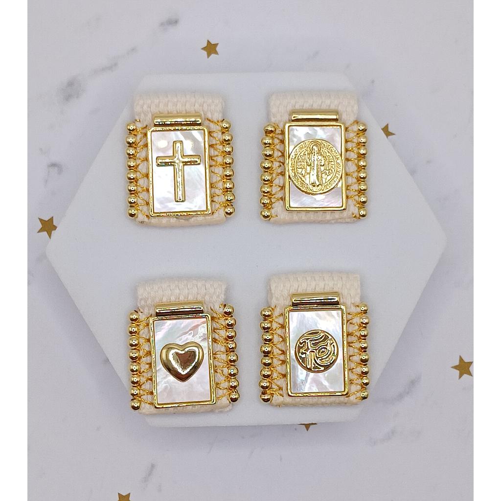 ESCAPULARIOS DE TELA TEJIDOS