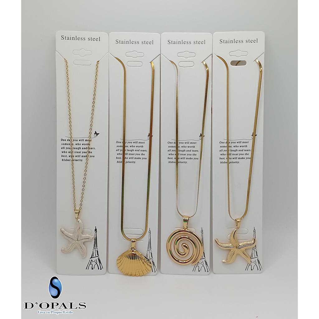 CADENAS TERMINADAS CON DIJES DE ACERO INOXIDABLE